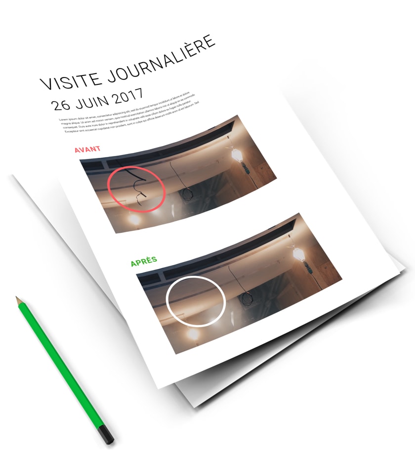 CSPS - Rapport visite journalière